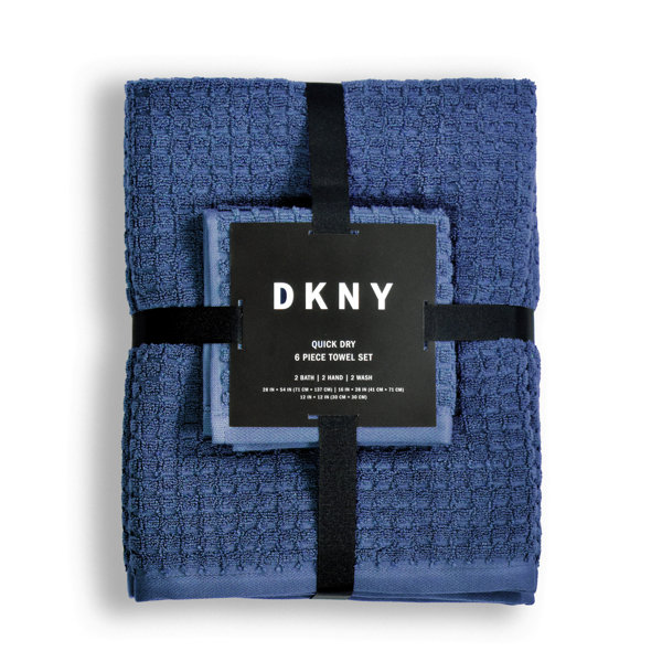 Dkny waffle discount towels